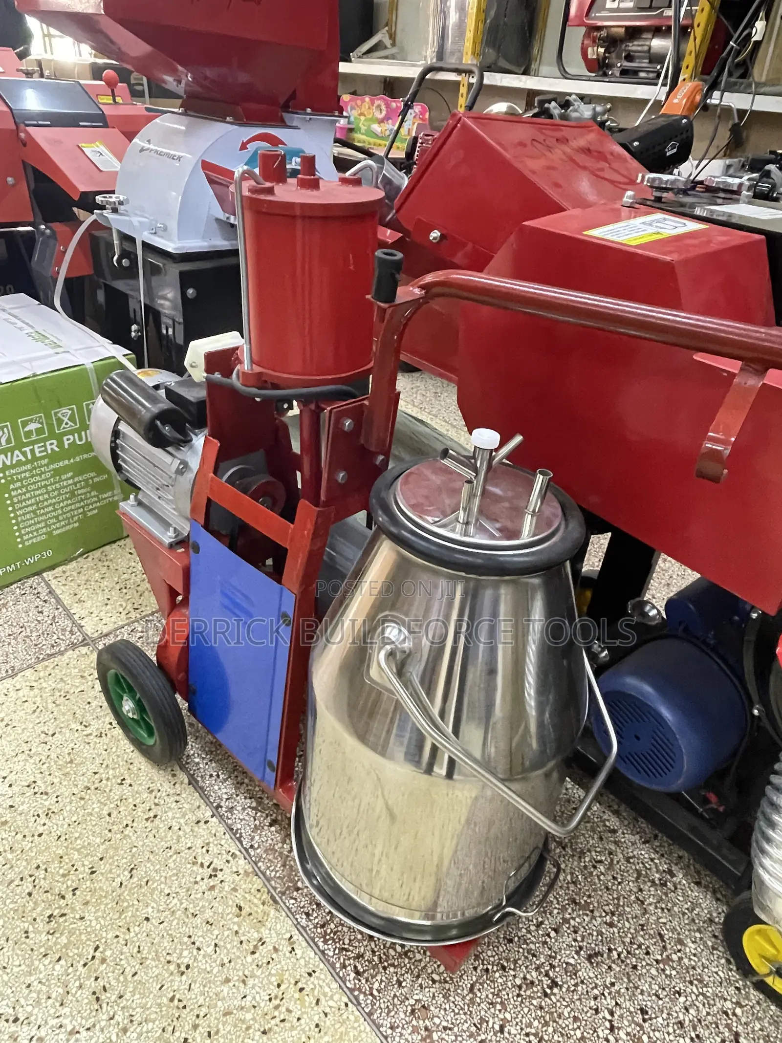 Kmax Italy Single Barrel 40l Milking Machine