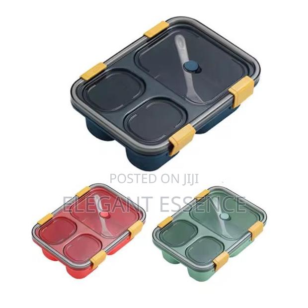 3 Compartment Kids Lunch Box / Snack Box - thumbnail 2