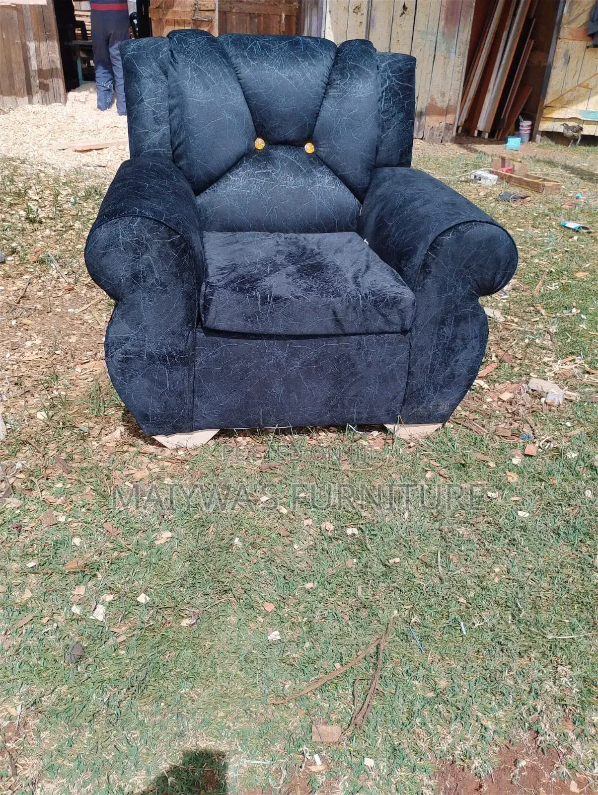 Black Classy Armchair