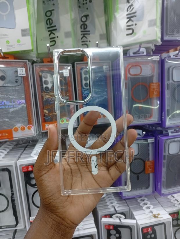Case With a Magnetic Ring, Branded for the Samsung Galaxy S24 Ultra