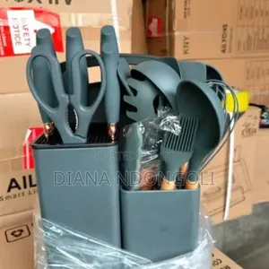 19pcs Silicone Spoon 
Available