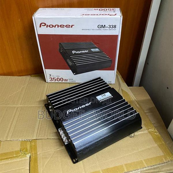 Pioneer Gm338 2 Channel Power Amplifier – Premium Audio Upgrade