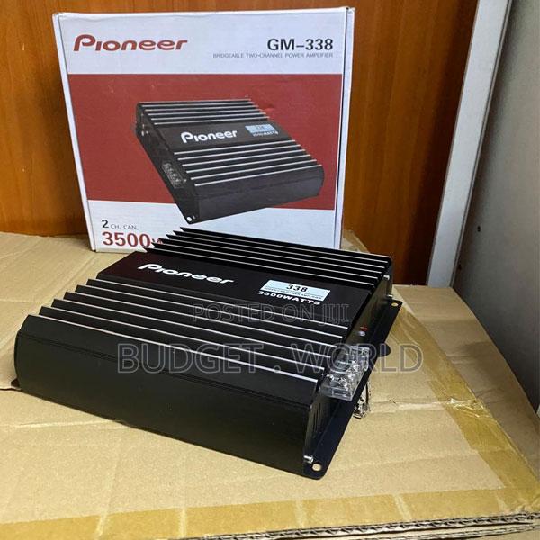 Pioneer Gm338 Professional Car Amplifier – Powerful and Efficient Audi