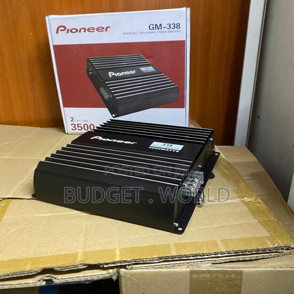 1. Pioneer Gm338 3500w Professional Car Amplifier – High Power Audio P