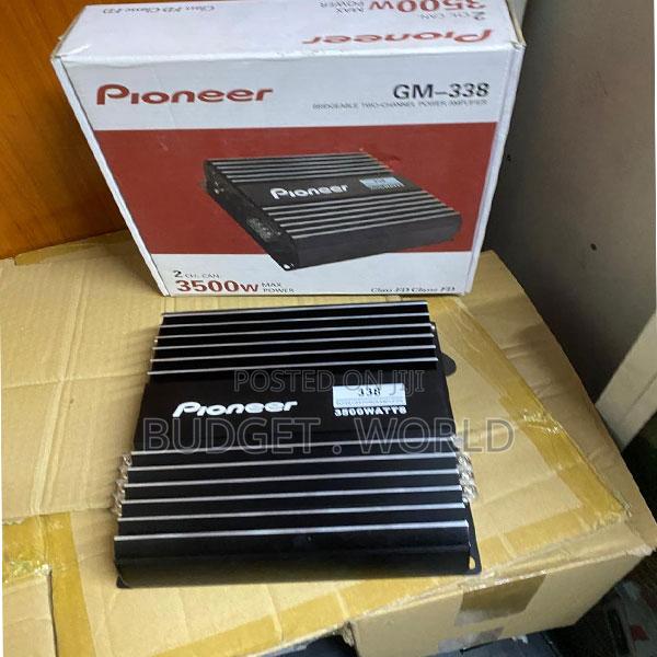 Pioneer Gm338 3500w Stereo Amplifier – Professional Sound Enhancement