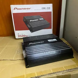 Pioneer Gm338 3500w Bridgeable Amplifier – Powerful Audio for Cars