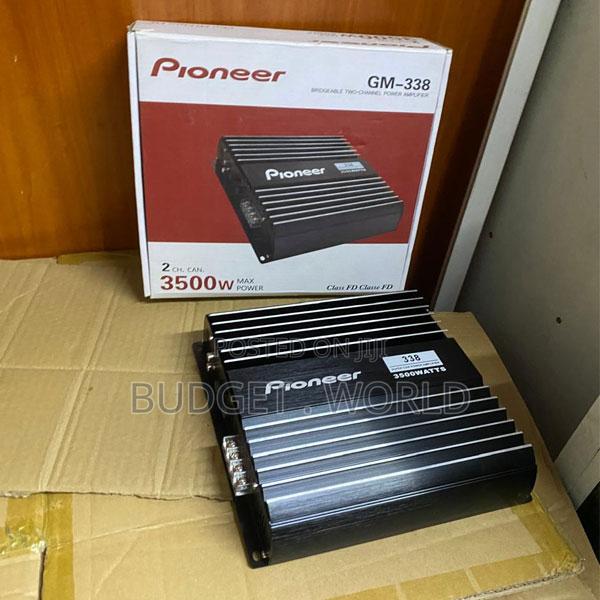 Pioneer Gm338 3500w Audio Power Amplifier – Compact and Efficient Des