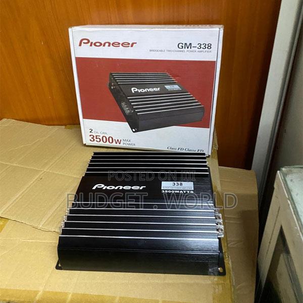 Pioneer Gm338 3500w 2 Channel Power Amplifier – Ultimate Audio Upgrad