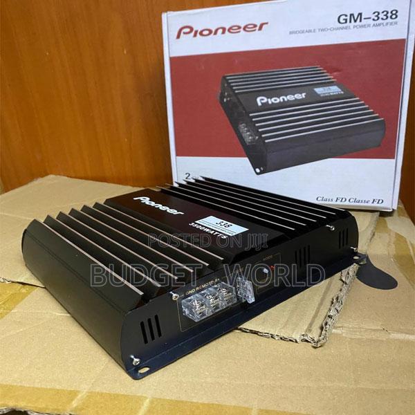 Pioneer Gm338 3500w Car Amplifier – Powerful 2 Channel Audio System U