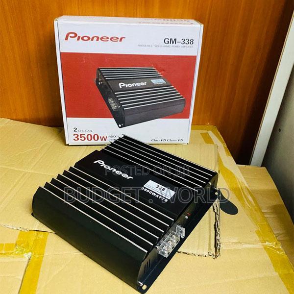 Pioneer Gm338 3500w Bridgeable Car Amplifier – Powerful Audio Enhancem