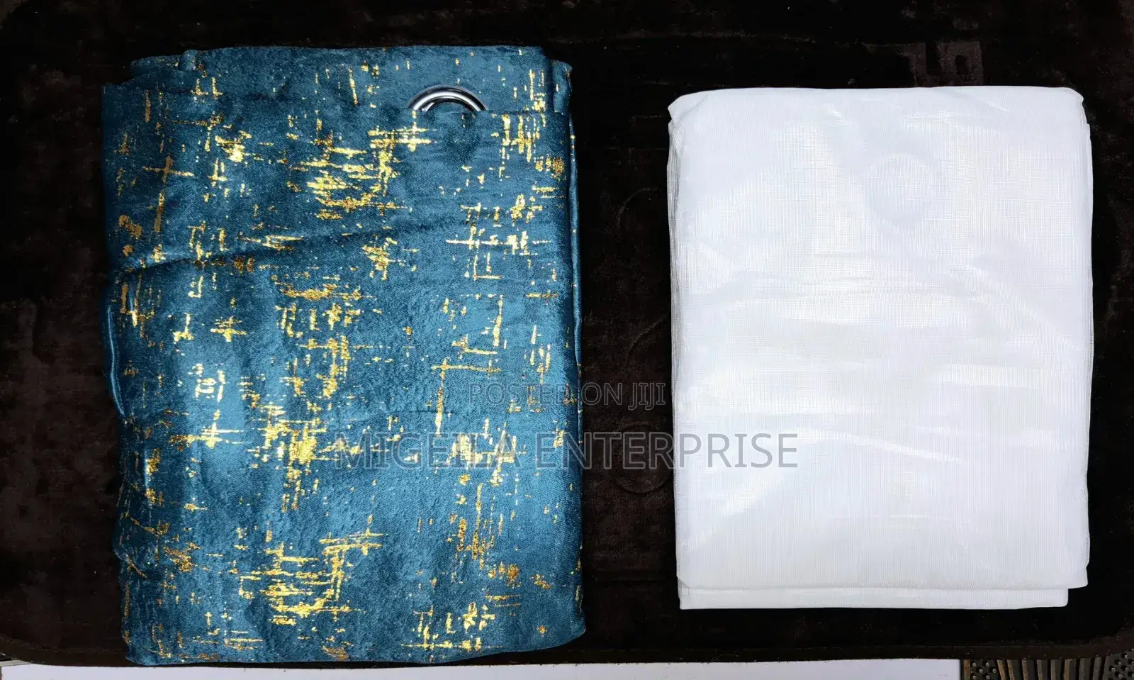 Marble Curtains 2pcs