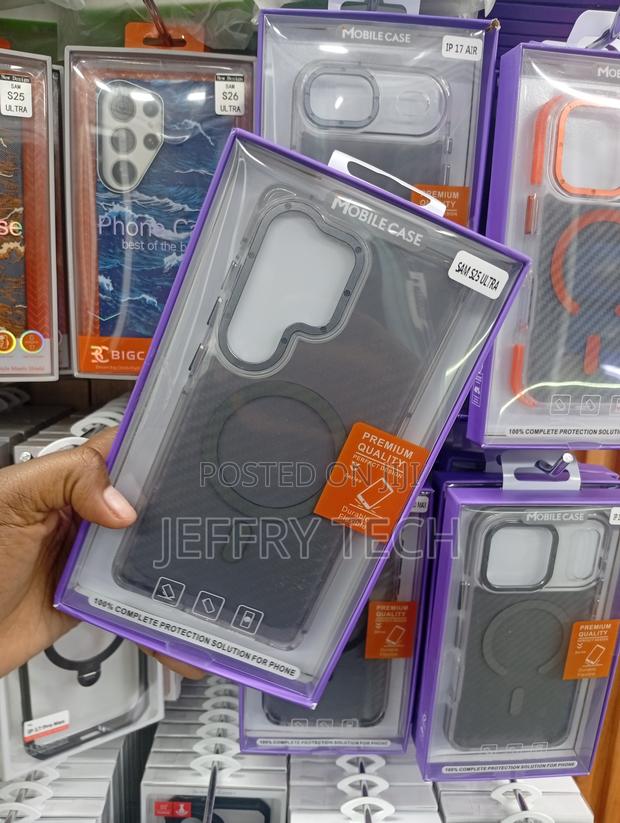 Mobile Case for the Samsung Galaxy S25 Ultra, Featuring a Grey, - thumbnail 2
