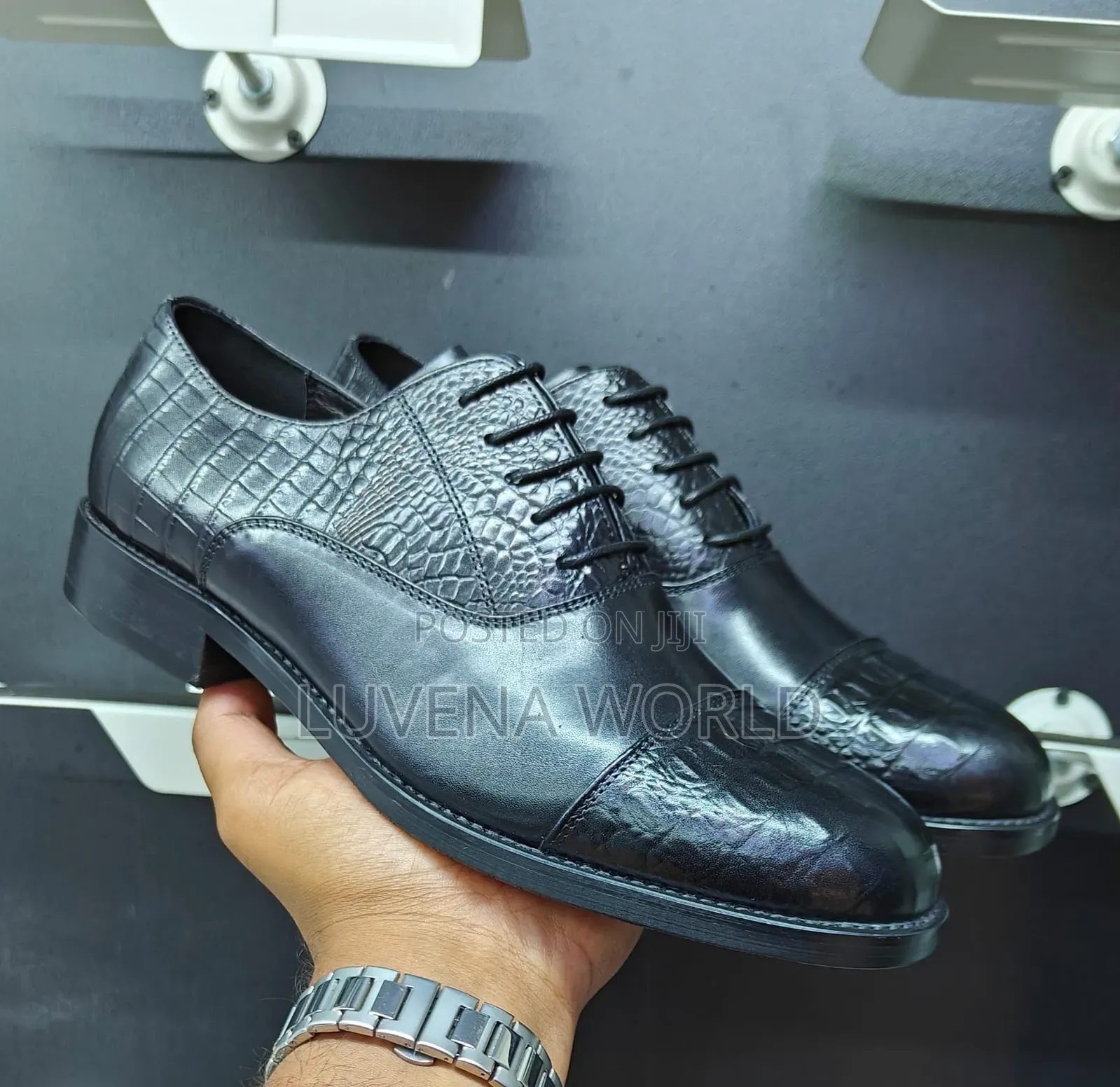 Black Clarks Officials