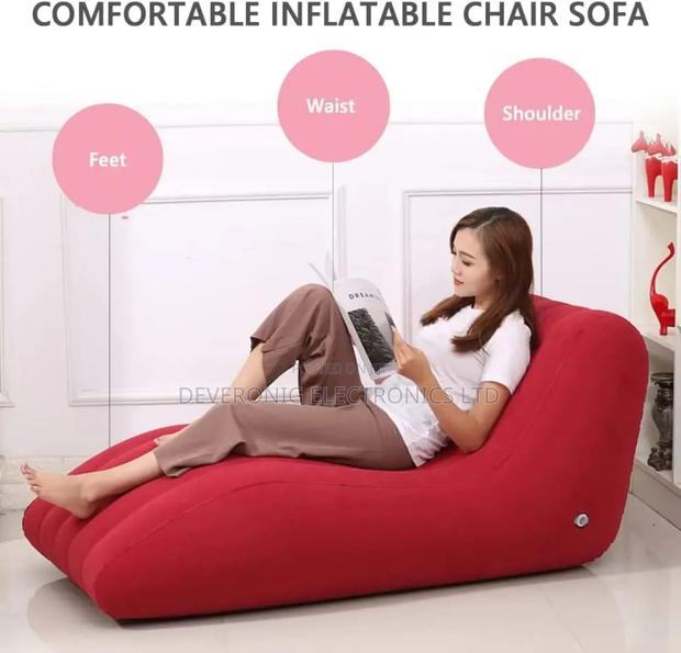 s-Shaped Inflatable Morden Sofa