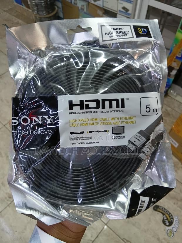 5-Meter Sony Flat High Speed Hdmi Cable With Ethernet. - thumbnail 3