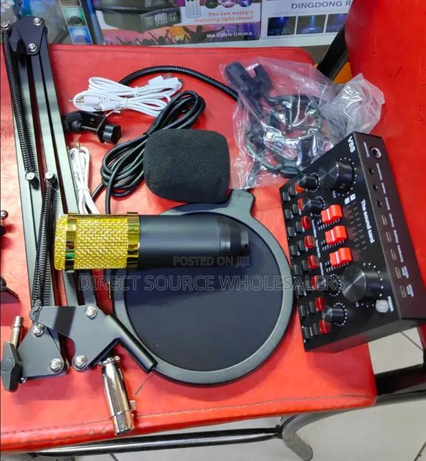 V8sk Audio Recording Kit – Mic, Sound Card Stand
Premium V8sk Card