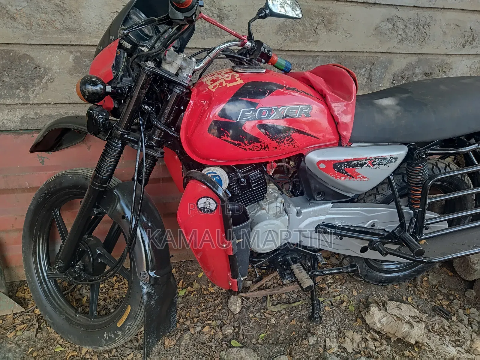 Bajaj Boxer 150 UG 2021 Red
