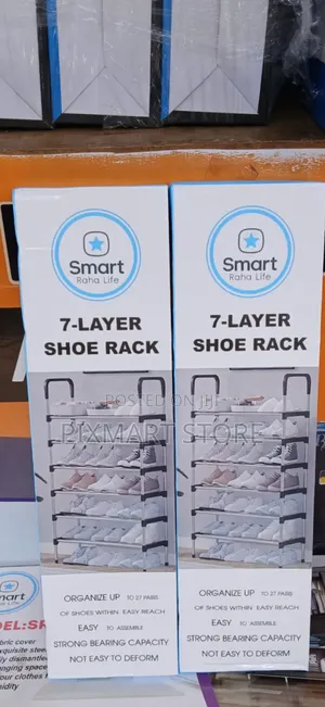 7 Layer Shoe Rack Organizer for Home and Office