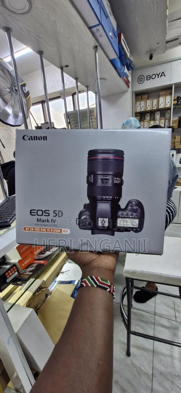 Canon 5d Iv Camera With 24-105mm Lens