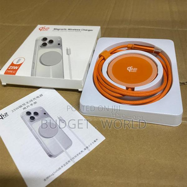 Qi2 25w Magnetic Charger for Smartphones – Secure and Efficient Power