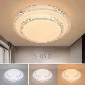 Modern Double Round Ceiling Light
