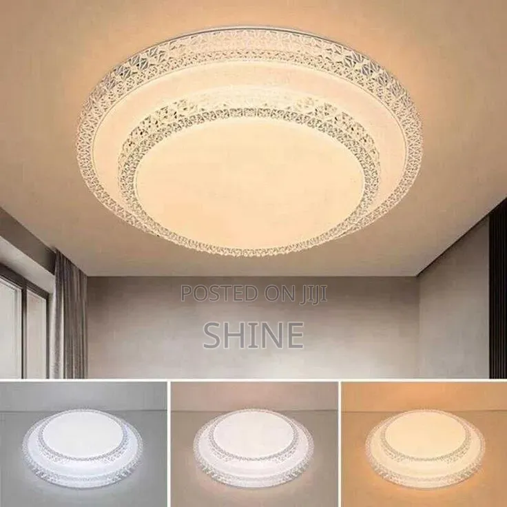 Modern Double Round Ceiling Light