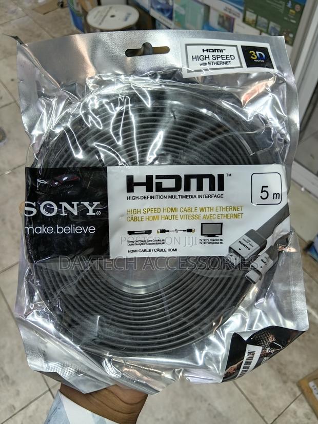 Sony Hdmi High Speed Flat 5m Cable - thumbnail 2