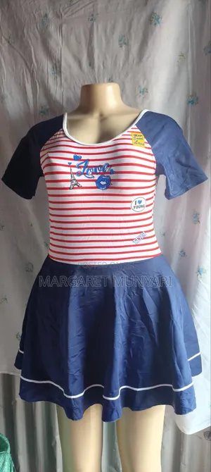 Swimsuit Dress With Padded Bra