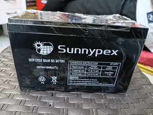 Sunnypex 12v 7ah Deep Cycle Solar Gel Battery