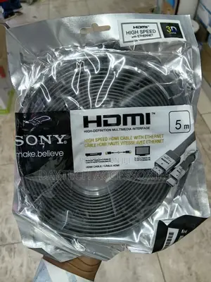 Sony Hdmi to Hdmi Full Hd High Speed Flat Cable 5m
