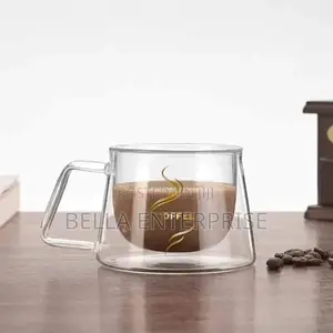 180ml Double Wall Crystal Clear Acrylic Cup
