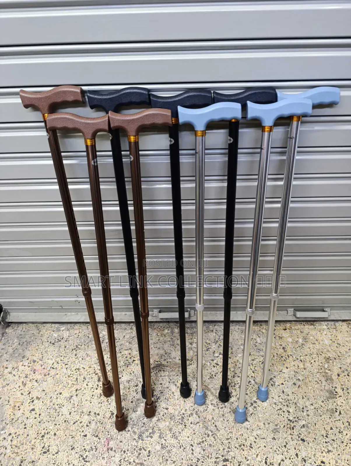New Mahogany / Metallic Walking Stick