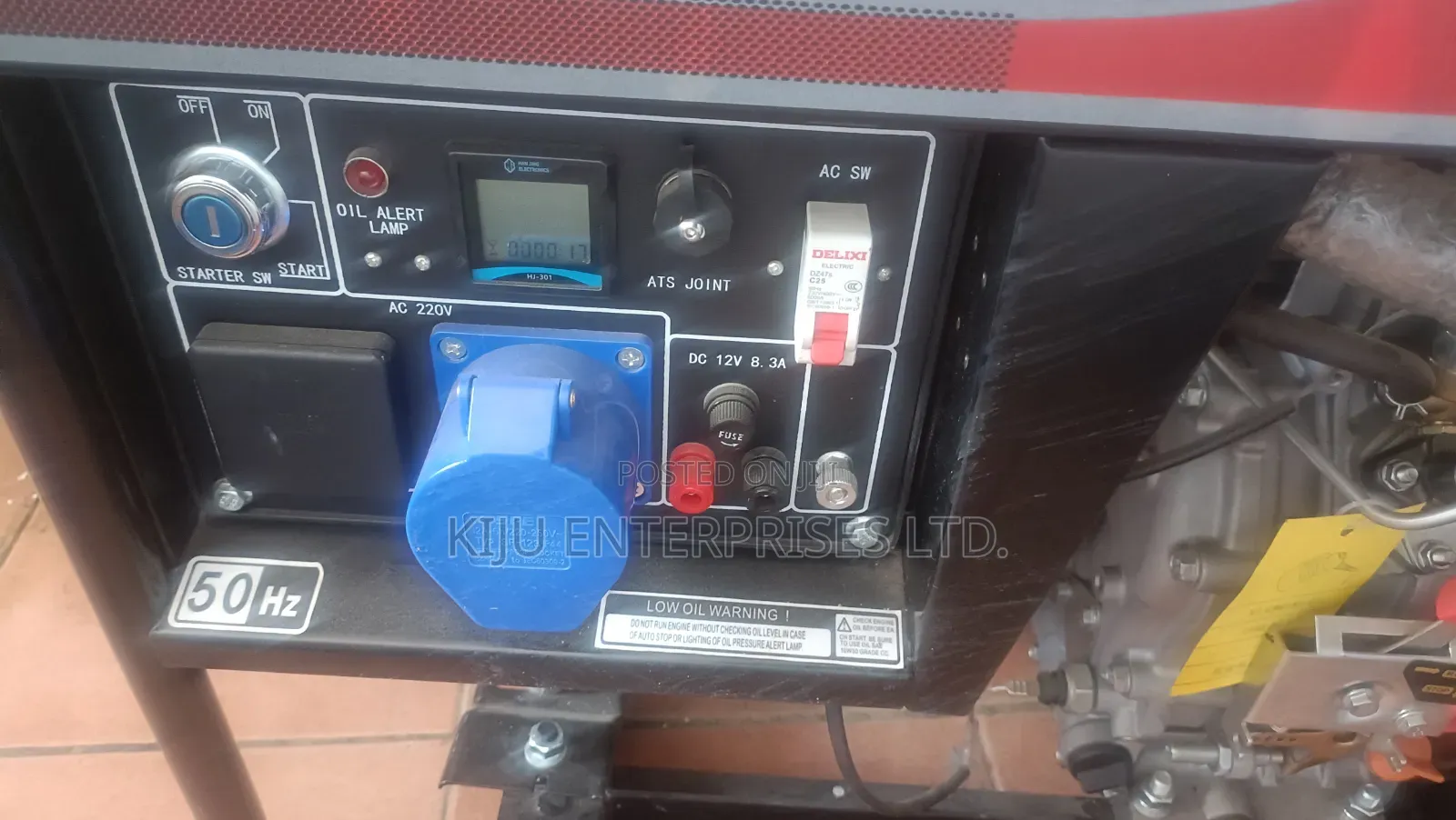 Windsor Wd6500e 5kva Electric Start Diesel Generator With Ats Port
