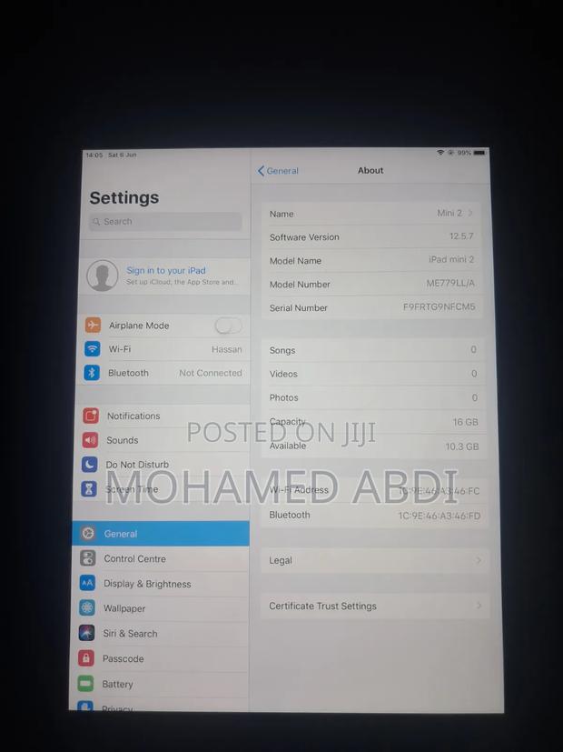 Apple iPad mini 2 16 GB Gray - thumbnail 2