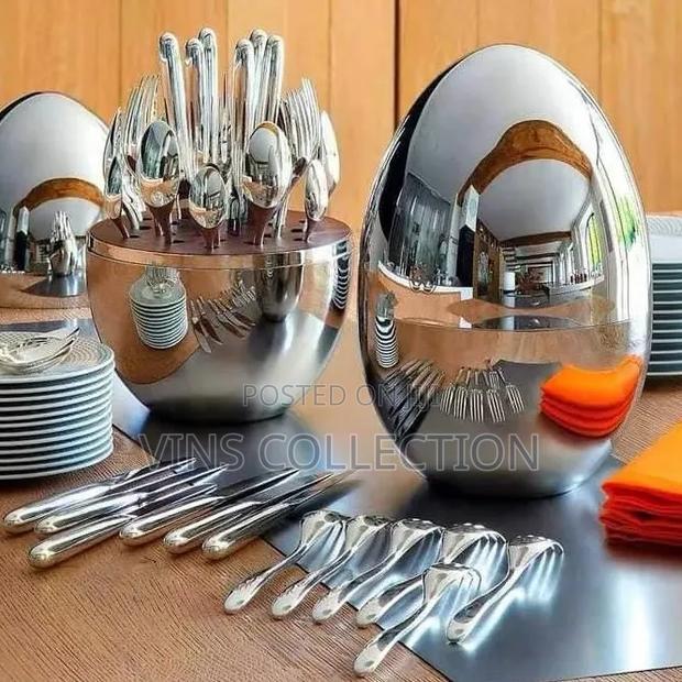Cutlery Set Eggshell 36pc - main view