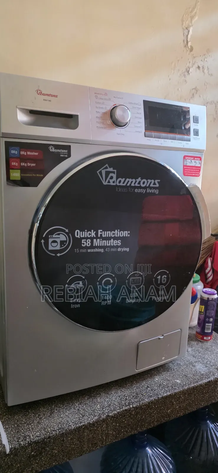 Automatic Washing Machine+Spinner+ Dryer