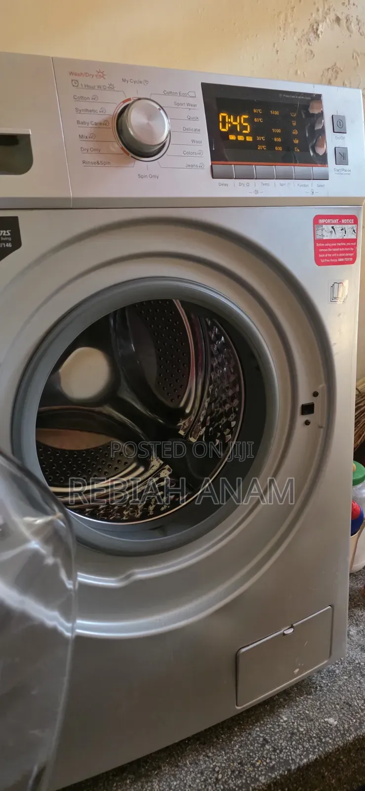 Automatic Washing Machine+Spinner+ Dryer