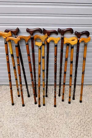 Mahogany Wooden Walking Sticks