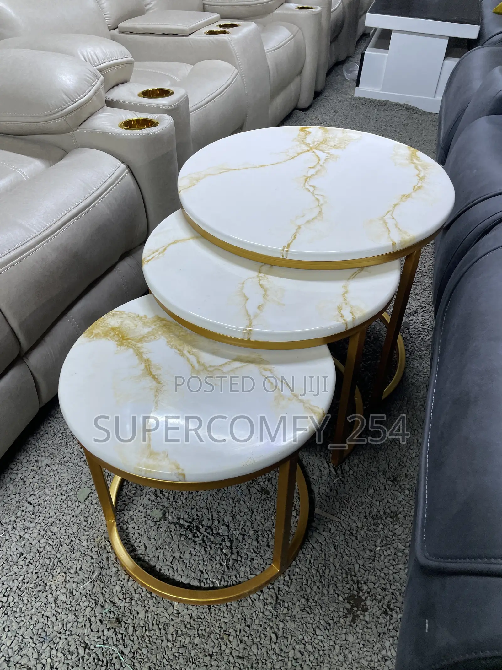 Top Marble Nesting Tables