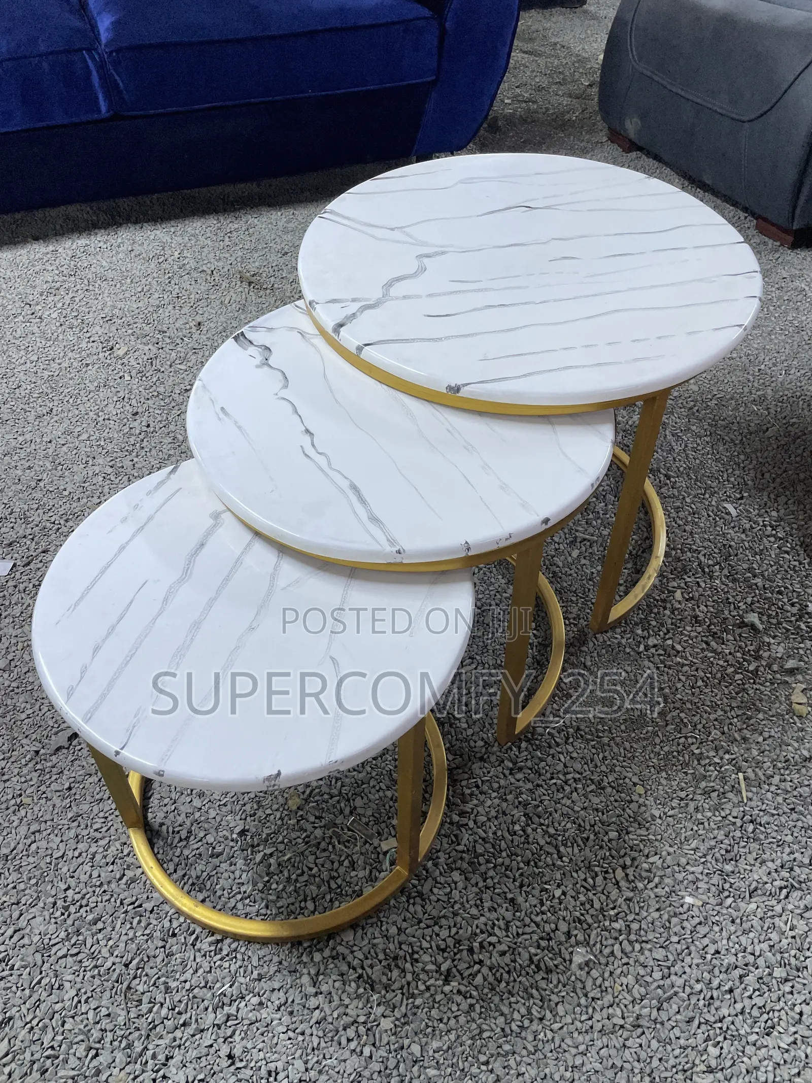 Top Marble Nesting Tables