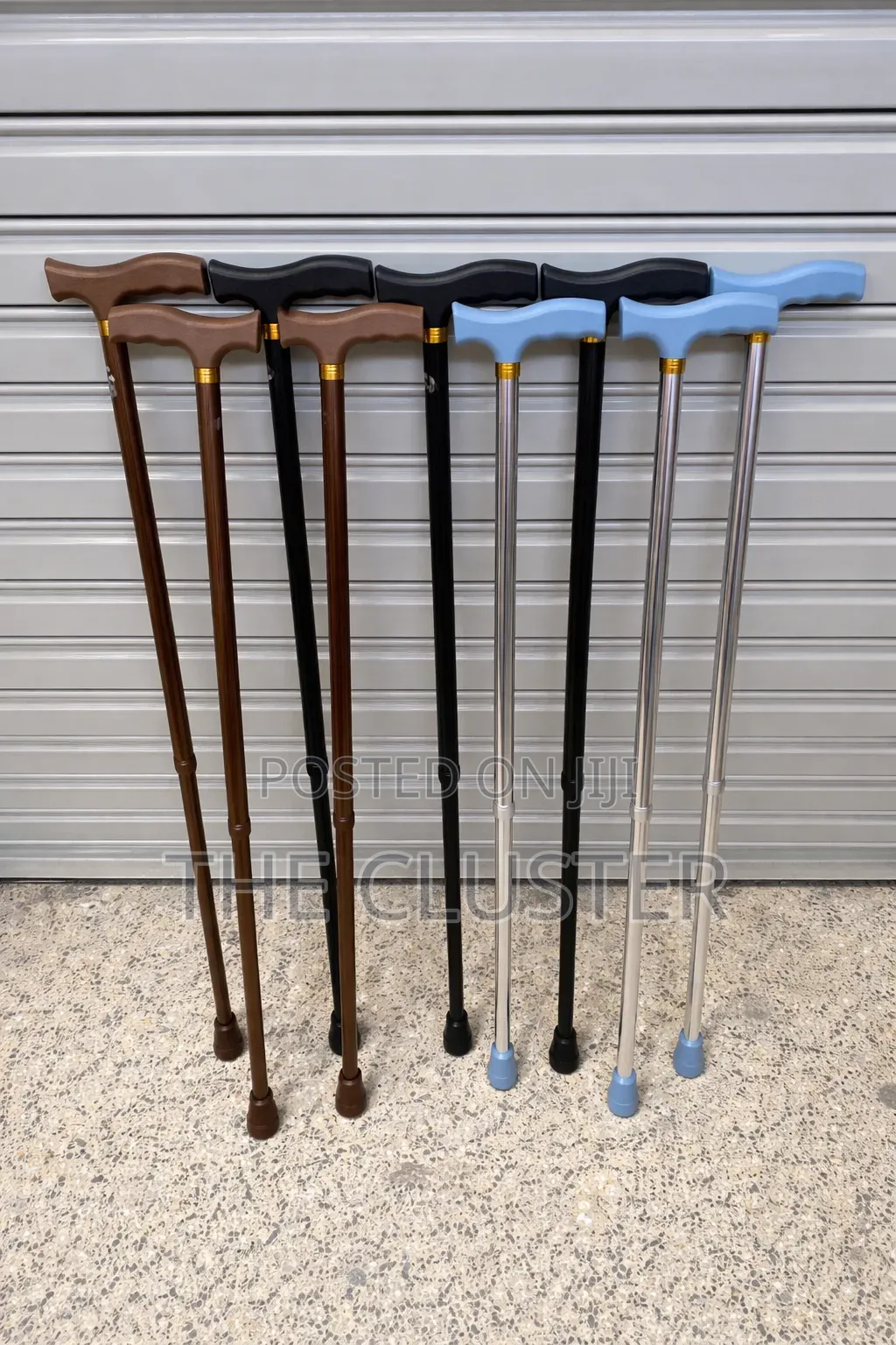 Adustable Mettalic Wallking Sticks.
