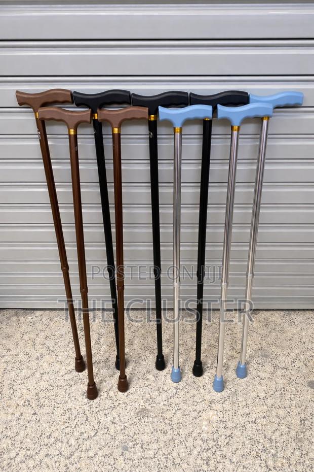 Adustable Mettalic Wallking Sticks.