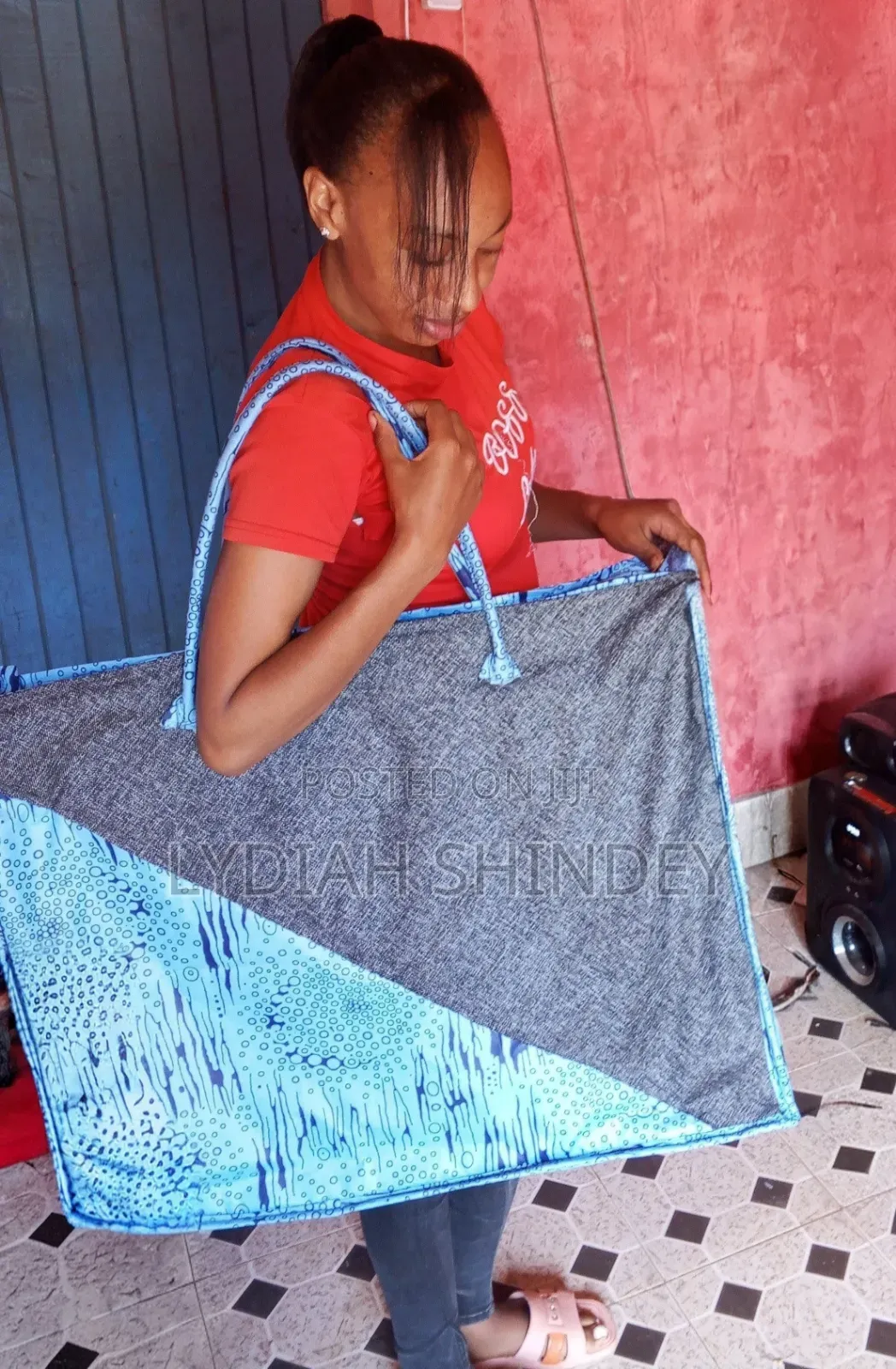Nigerian Ankara Jumbo Bag
