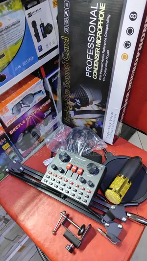 Experience Professional-Grade Sound With the V8sk Recording Microphone