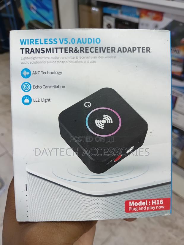 This H16 Is A 2-in-1 Bluetooth V5.0 Transmitter And Receiver Adapter - thumbnail 2