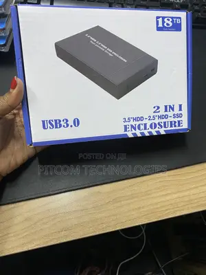 2in1 Enclosure Case SSDD/HDD