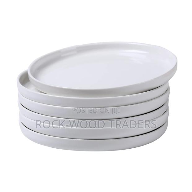 Fb White Plate Set 6pcs