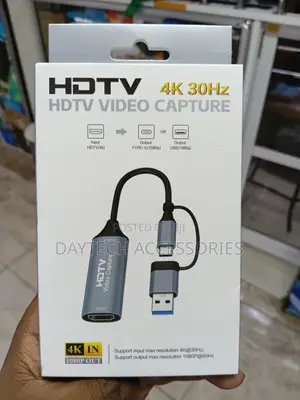 2-in-1 Usb 3.0 Hdmi Video Capture Card – Usb/Type-C