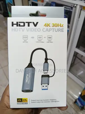 2-in-1 Usb 3.0 Hdmi Video Capture Card – Usb/Type-C