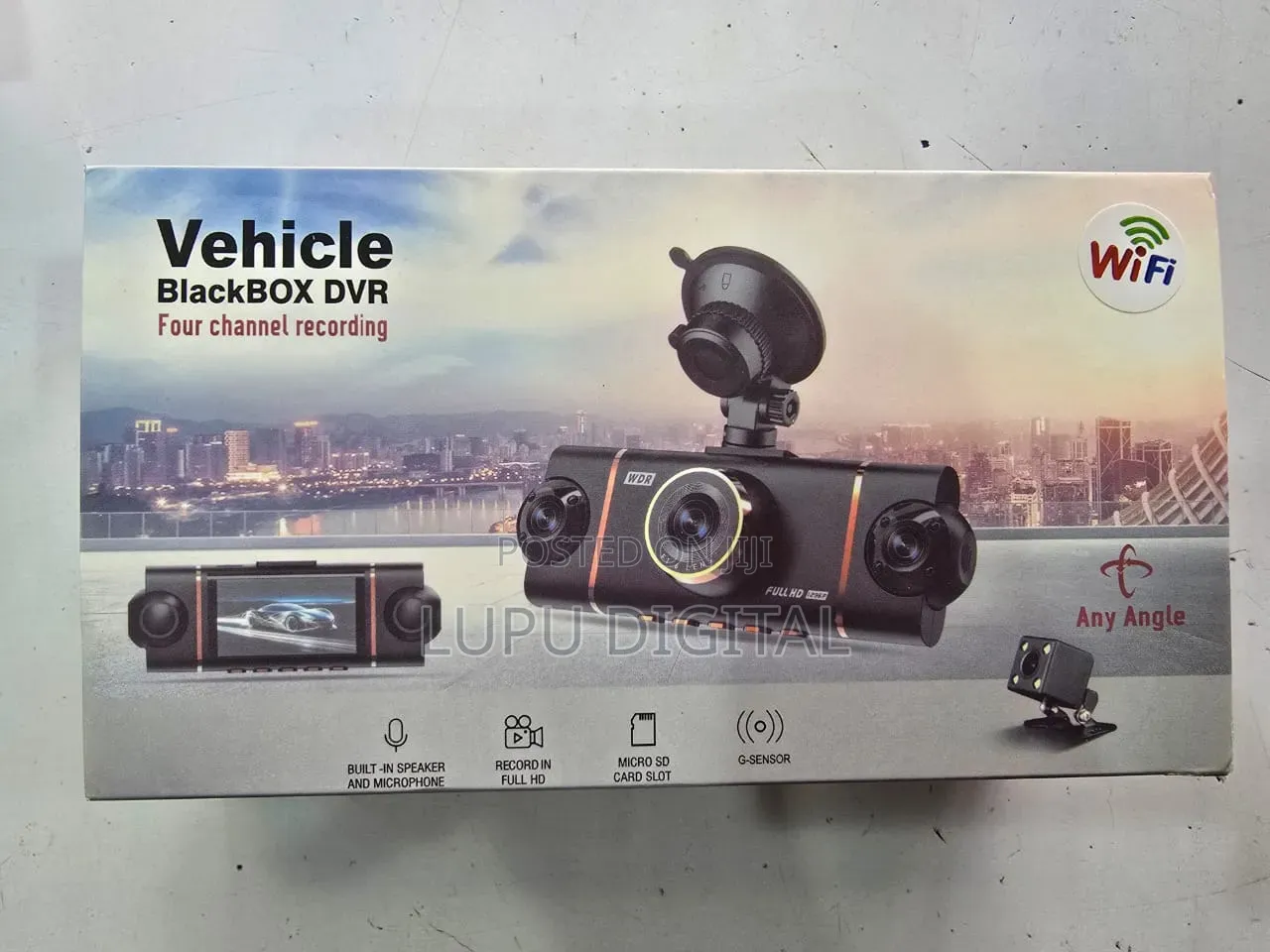 D65 4lens Dash Camera With Wifi